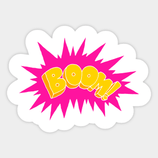 Boom! Sticker